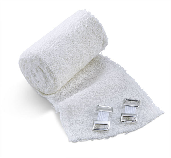 Click Medical Click Medical Crepe Bandage Cm X M - White 7.5CMX4.5M - Customisable Bandages