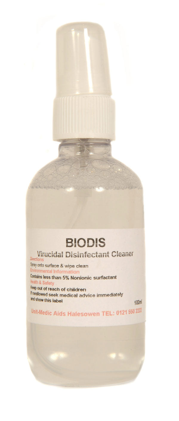 Clickmedical Click Medical Disifectant Spray Ml - Clear 30ML - Customisable Medical Clean Up