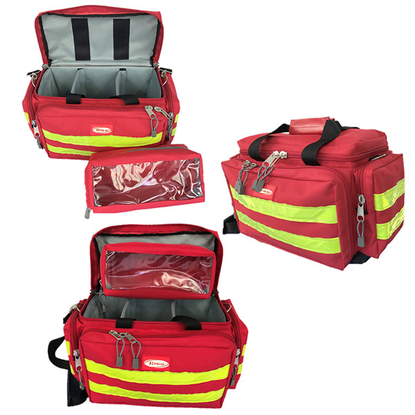 Click Medical Click Medical Trauma Bag Only - Red 44X5X28CM - Customisable Containers