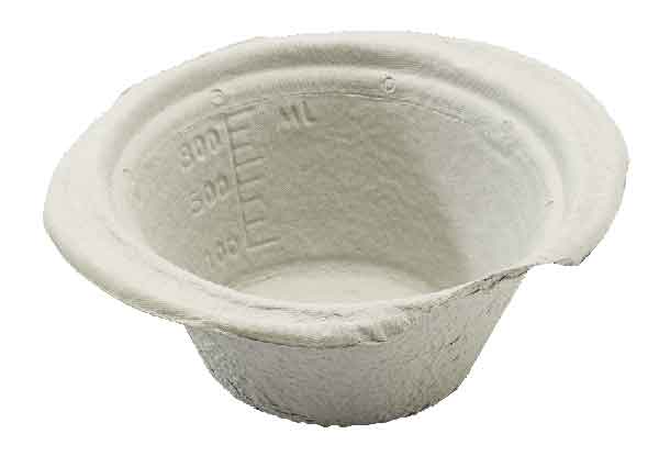 Click Medical Click Medical Disposable Paper Vomit/General Purpose Bowl Mm - Brown 230MM - Customisable Medical Clean Up