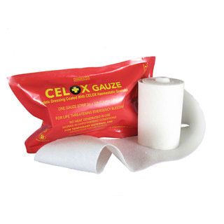 Celox Cellox Training Gauze - White 7.6X5CM - Customisable Trauma &amp; Critical Injury