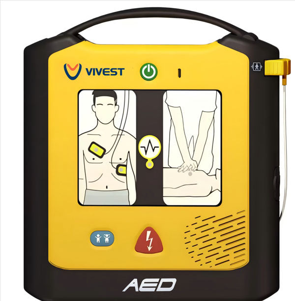Vi Vest Vivest Power Beat Semi Automatic Defibrillator Aed X - Black H23.2XW20.9XD5.9 - Customisable Defibrillators