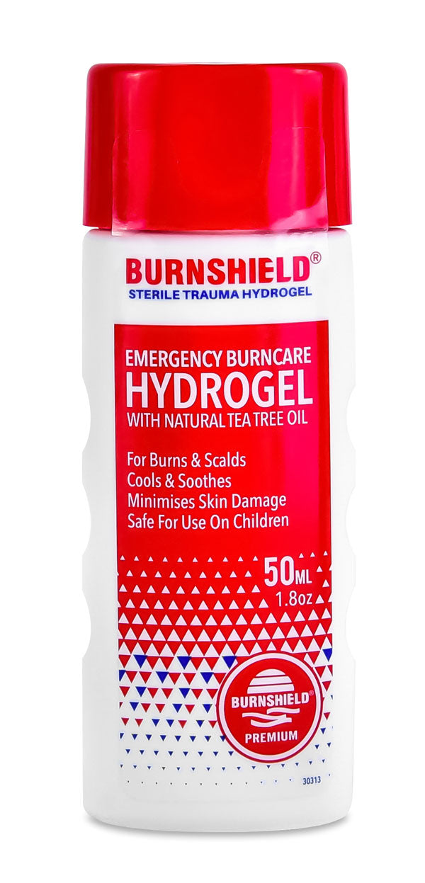 Burnshield Burnshield Hydrogel Sterile Ml Squeeze Bottle - White Red 50ML - Customisable Burns
