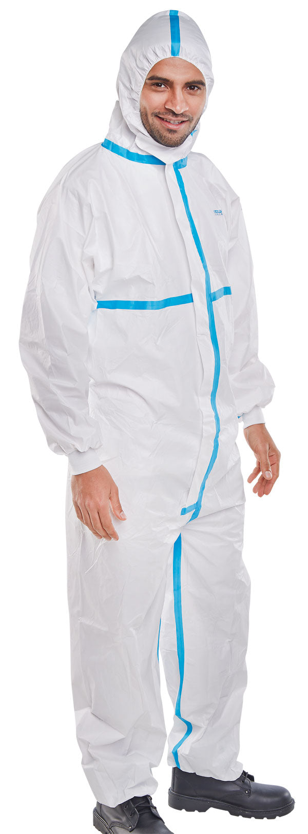 Beeswift Disposable Coverall Microporous Tpe // - White - Customisable Coveralls