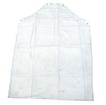 Beeswift Clear Pvc Apron &quot; X &quot; Pack Of - Clear 48&quot;X36&quot; - Customisable Aprons