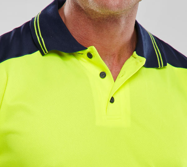 Beeswift Hi Vis Two Tone Polo Shirt - - Customisable Polo Shirts