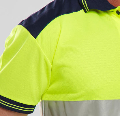 Beeswift Hi Vis Two Tone Polo Shirt - - Customisable Polo Shirts
