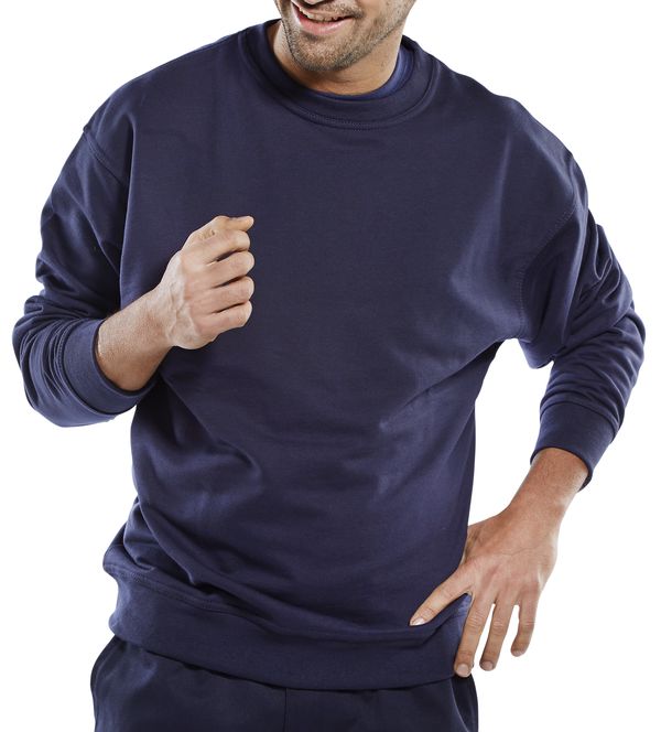 Beeswift Premium Sweatshirt - Navy Blue - Customisable Sweatshirts