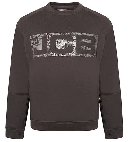 Jcb Workwear Jcb Workwear Trade Crew Sweatshirt - Black - Customisable Sweatshirts