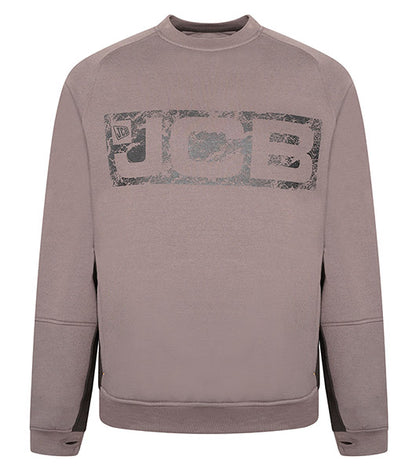 Jcb Workwear Jcb Workwear Trade Crew Sweatshirt - Grey - Customisable Sweatshirts