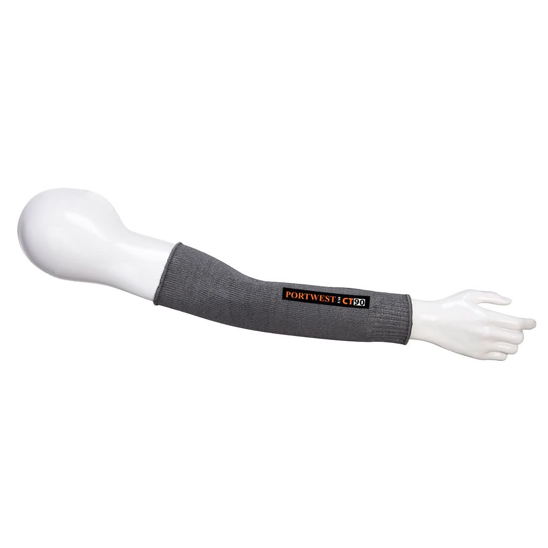 Portwest Ct Cut F7 14 Inch Sleeve CT90 - Grey - Customisable Hand Protection