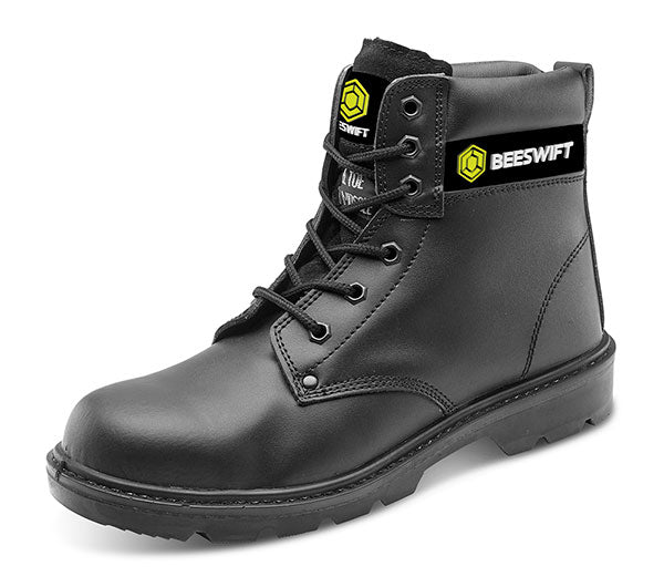Beeswift S Inch Boot - Black - Customisable Safety Boots