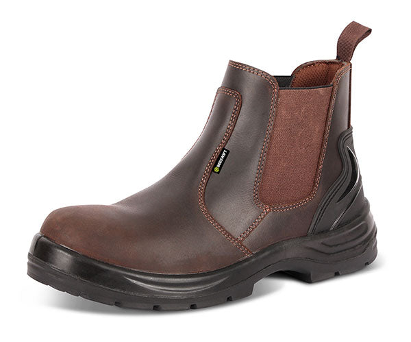 Beeswift S Pur Dealer Boot - Brown - Customisable Safety Boots