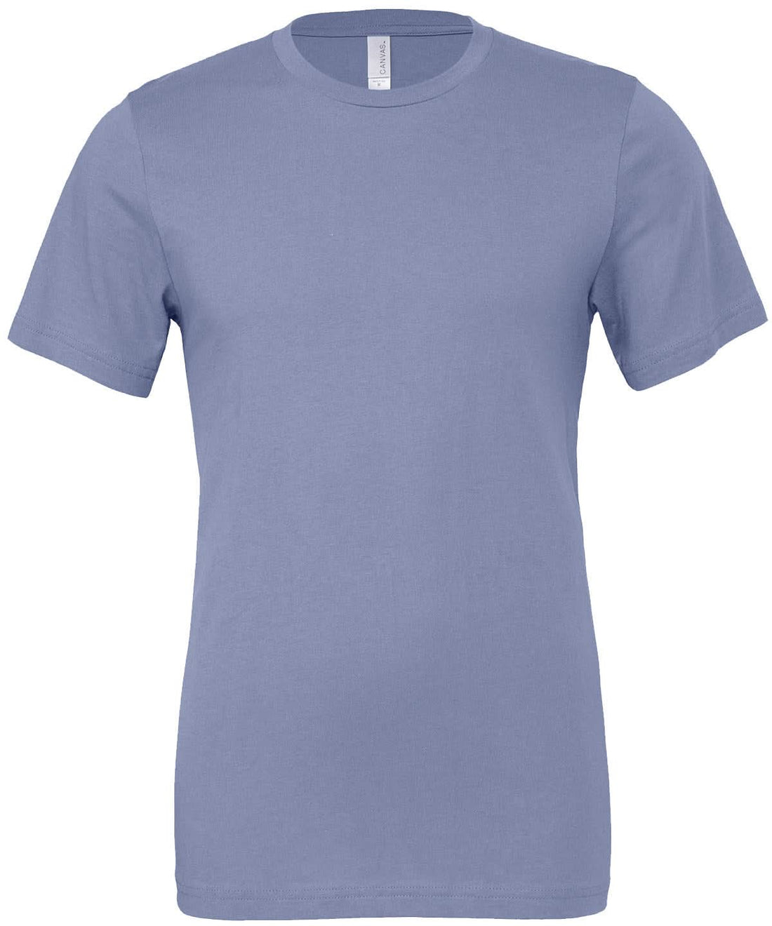 Bella Canvas Unisex Jersey crew neck t shirt Lavender Blue CV001 - Lavender Blue - Customisable T-Shirts