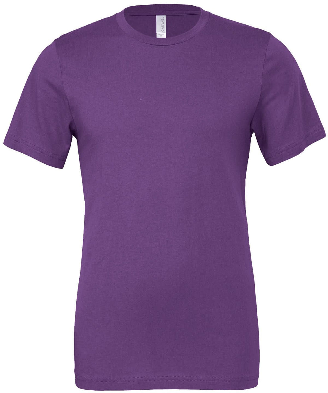 Bella Canvas Unisex Jersey crew neck t shirt Royal Purple CV001 - Royal Purple - Customisable T-Shirts
