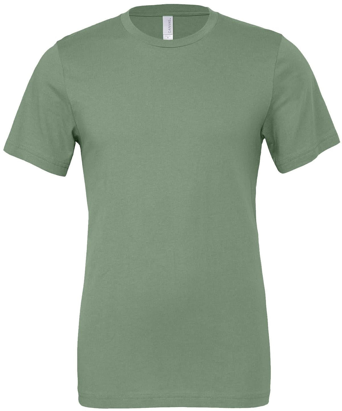 Bella Canvas Unisex Jersey crew neck t shirt Sage CV001 - Sage - Customisable T-Shirts