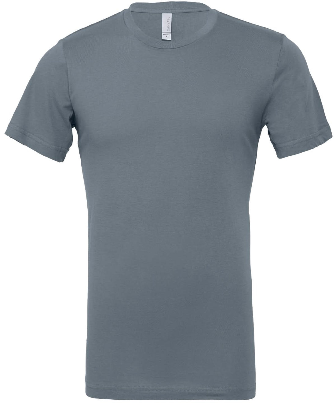 Bella Canvas Unisex Jersey crew neck t shirt Steel Blue CV001 - Steel Blue - Customisable T-Shirts