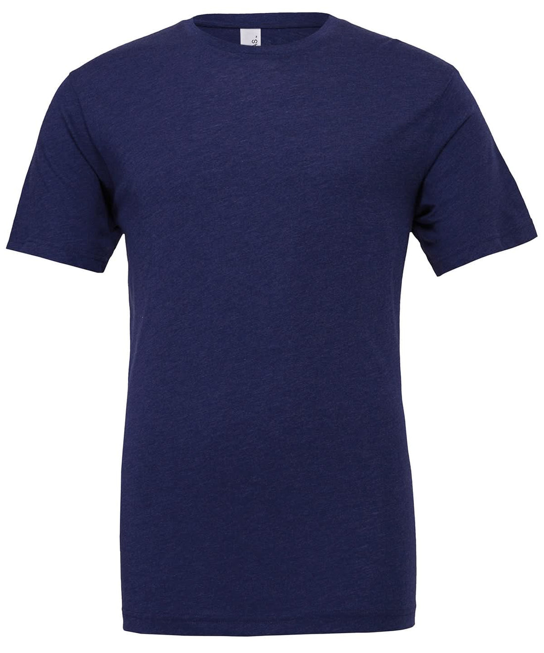 Bella Canvas Unisex triblend crew neck t shirt Navy Triblend CV003 - Navy Triblend - Customisable T-Shirts