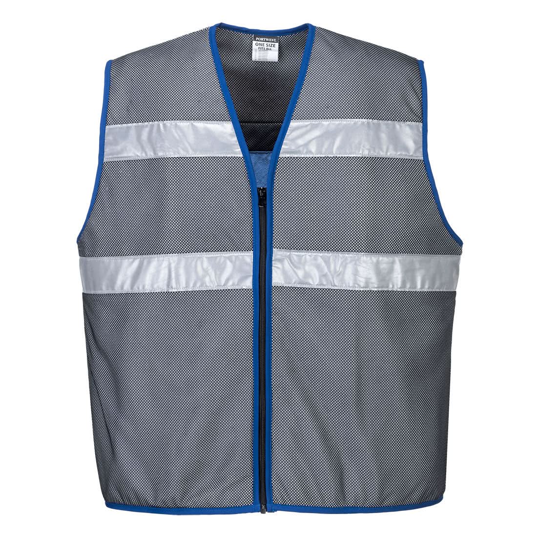 Portwest Iona Cooling Vest CV01 - Grey - Customisable HV Vest