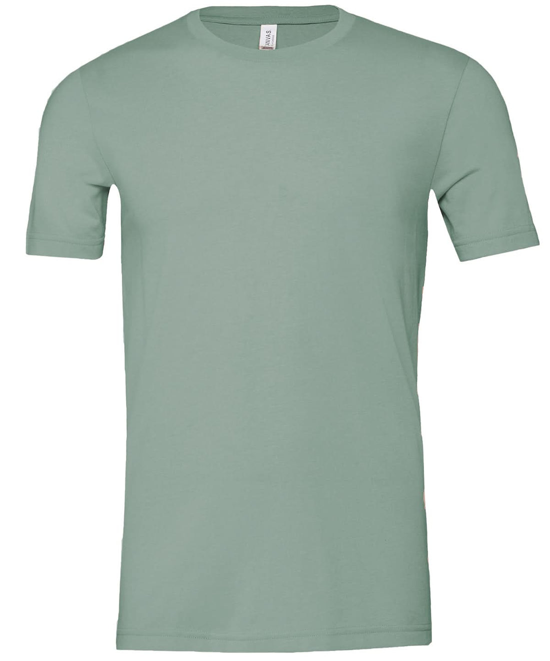 Bella Canvas Unisex heather CVC short sleeve t shirt Heather Dusty Blue CV01H - Heather Dusty Blue - Customisable T-Shirts