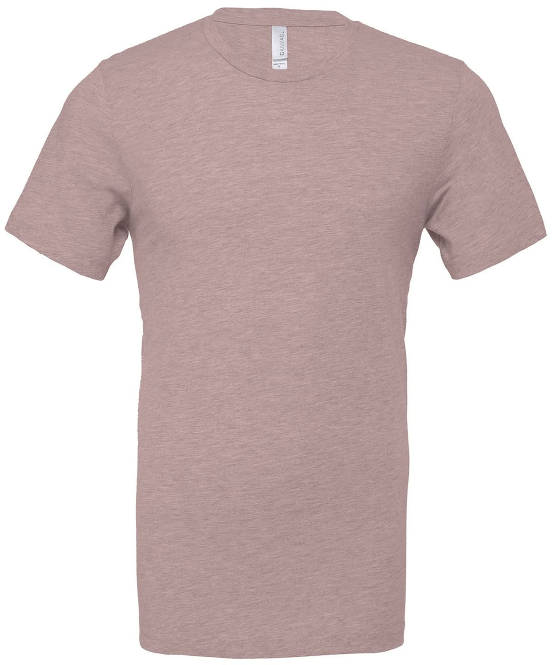 Bella Canvas Unisex heather CVC short sleeve t shirt Heather Pink Gravel CV01H - Heather Pink Gravel - Customisable T-Shirts