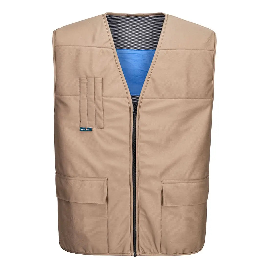 Cooling Vest Cv28 - Khaki - Customisable Vests