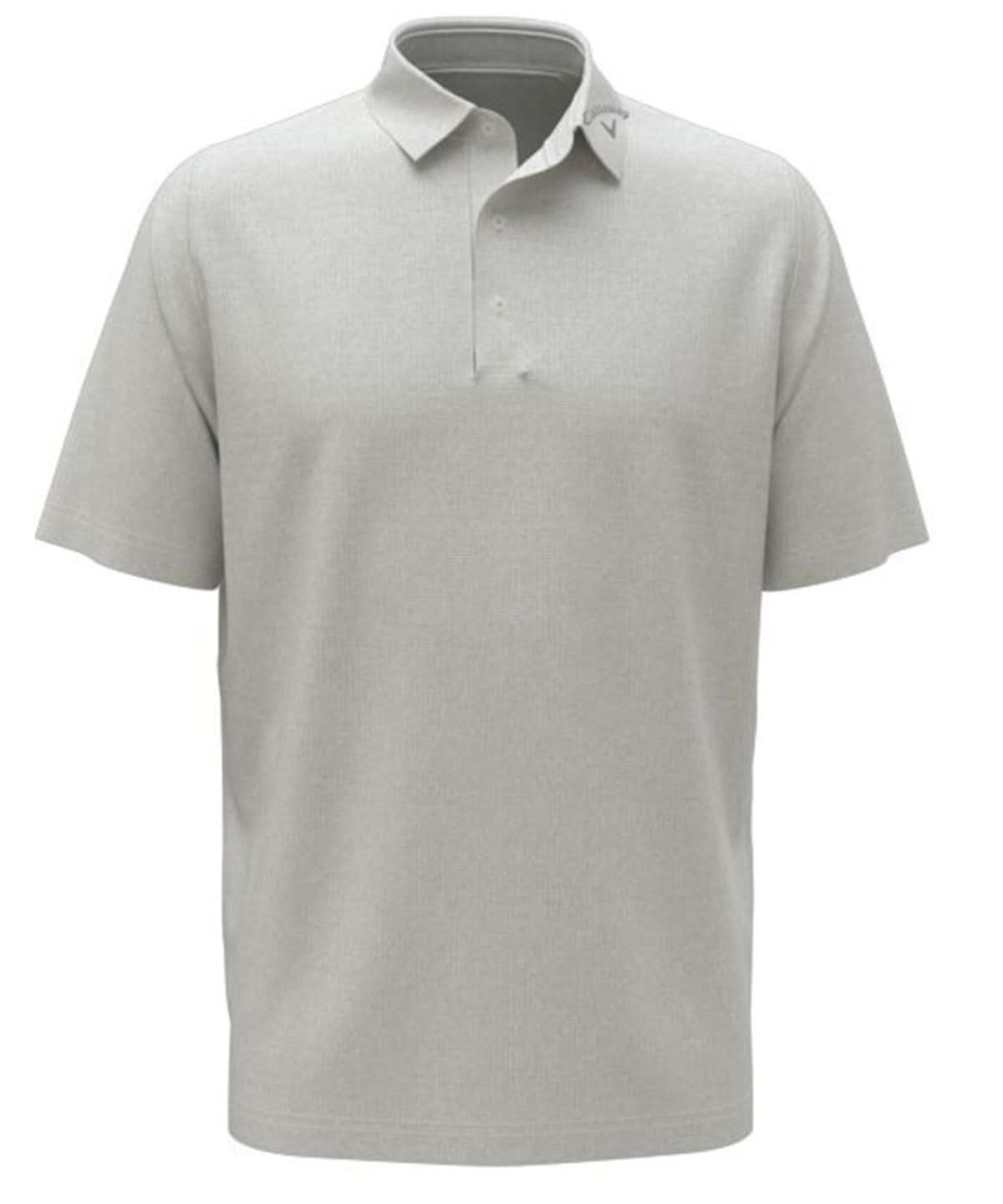 Callaway Classic jacquard polo CW033 - Grey Dawn - Customisable Polos