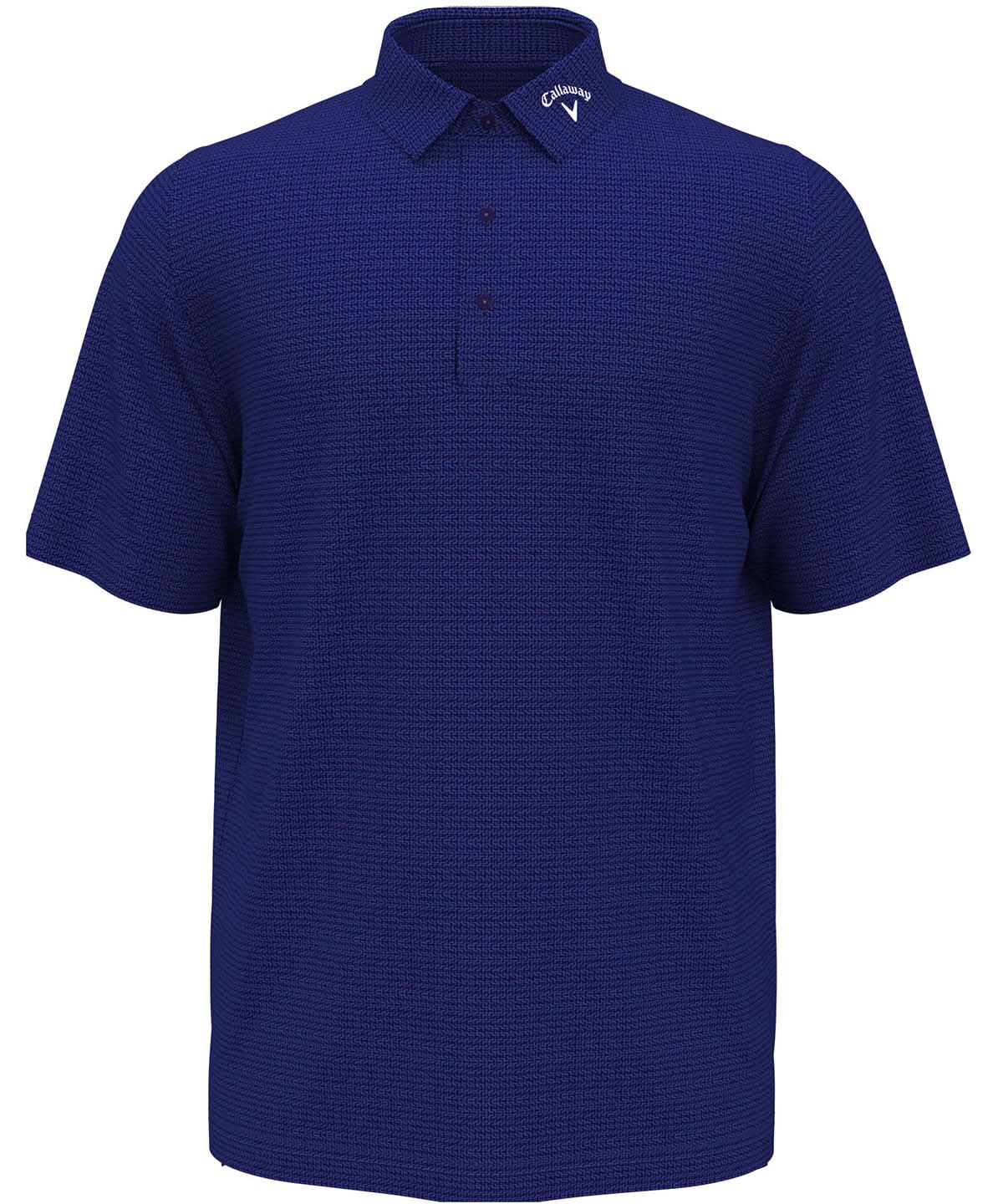 Callaway Classic jacquard polo CW033 - Peacoat - Customisable Polos