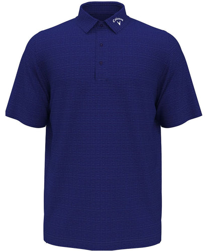 Callaway Classic jacquard polo CW033 - Peacoat - Customisable Polos