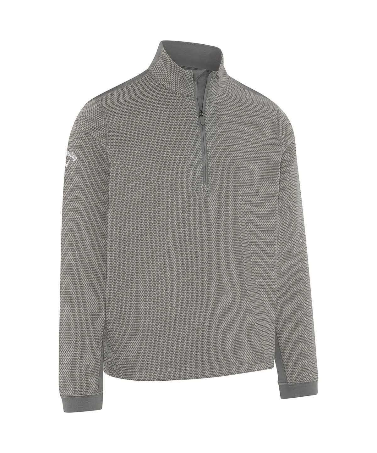 Callaway Hex fleece CW089 - Medium Grey Heather - Customisable Fleece