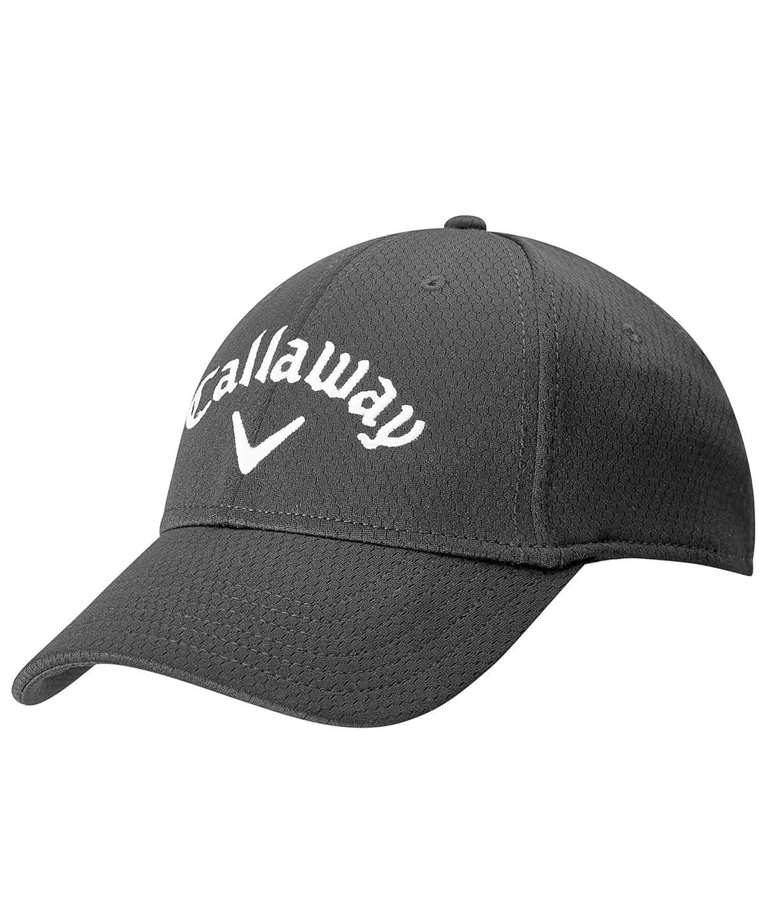 Callaway Side crested cap CW092 - Black One size - Customisable Caps