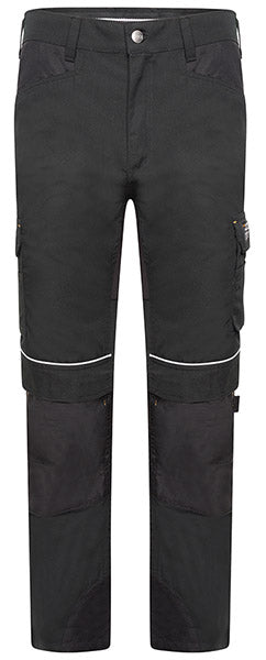 Jcb Workwear Jcb Workwear Trade Hybrid Stretch Trousers - Black - Customisable Trousers
