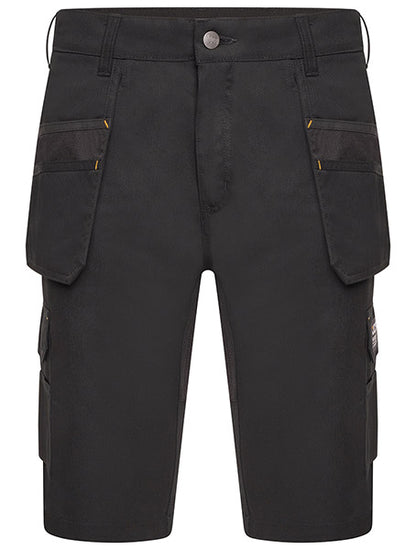 Jcb Workwear Jcb Workwear Trade Hybrid Stretch Shorts - Black - Customisable Shorts