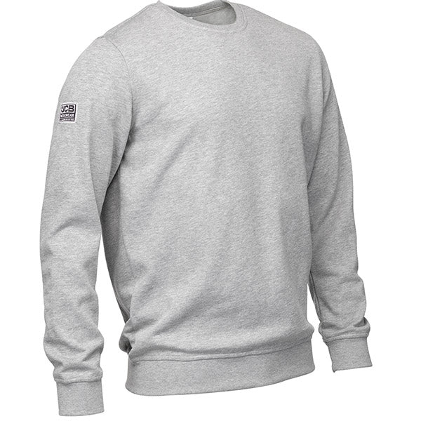 Jcb Workwear Jcb Workwear Essential Sweatshirt - Grey - Customisable Sweatshirts