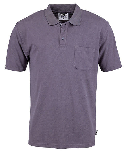 Jcb Workwear Jcb Workwear Essential Polo Shirt - Grey - Customisable Polo Shirts