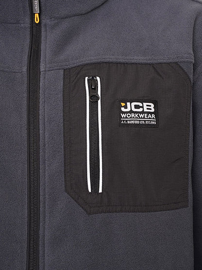 Jcb Workwear Jcb Workwear Trade Fleece Jacket Full Zip - - Customisable Fleeces