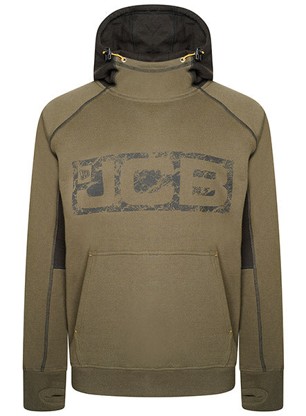 Jcb Workwear Jcb Workwear Horton Hoodie - Olive Green - Customisable Sweatshirts