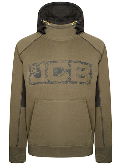 Jcb Workwear Jcb Workwear Horton Hoodie - Olive Green - Customisable Sweatshirts