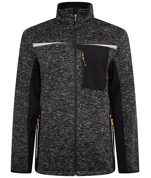 Jcb Workwear Jcb Workwear Trade Essington Ii Full Zip Fleece Jacket - Grey - Customisable Fleeces