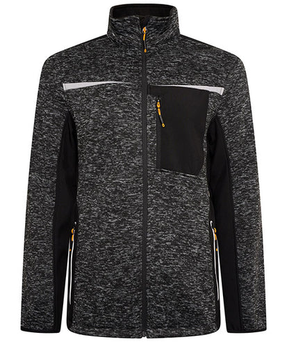 Jcb Workwear Jcb Workwear Trade Essington Ii Full Zip Fleece Jacket - Grey - Customisable Fleeces