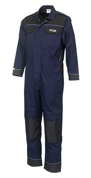 Jcb Workwear Jcb Workwear Trade Coverall Tall Leg - Navy Black - Customisable Boilersuits