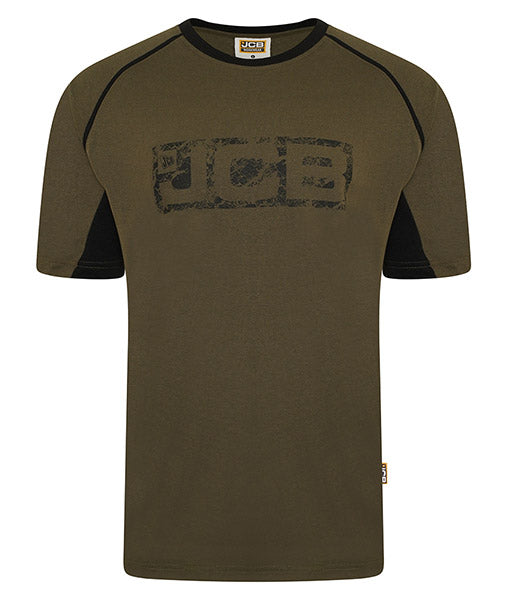 Jcb Workwear Jcb Workwear Trade T Shirt - Olive Green - Customisable Tee Shirts