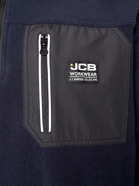 Jcb Workwear Jcb Workwear Trade Heavyweight / Zip Tech Fleece - - Customisable Fleeces