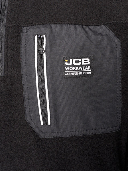Jcb Workwear Jcb Workwear Trade Heavyweight / Zip Tech Fleece - - Customisable Fleeces