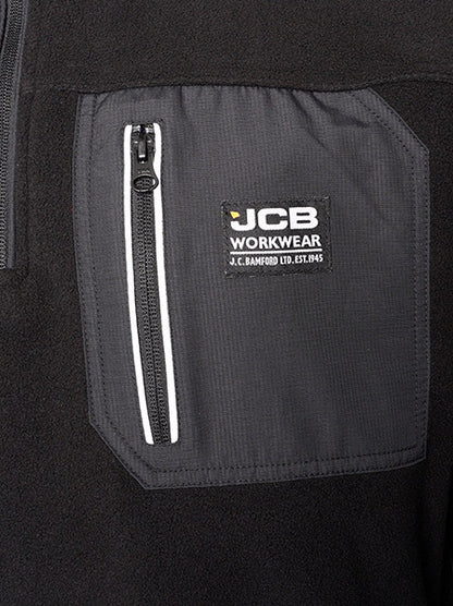Jcb Workwear Jcb Workwear Trade Heavyweight / Zip Tech Fleece - - Customisable Fleeces