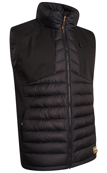Jcb Workwear Jcb Workwear Trade Hybrid Padded Gilet - - Customisable Bodywarmers
