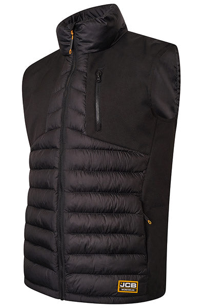 Jcb Workwear Jcb Workwear Trade Hybrid Padded Gilet - - Customisable Bodywarmers