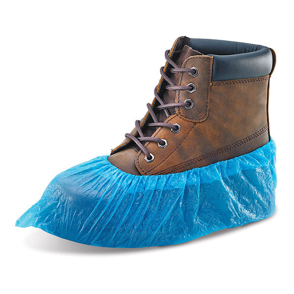 Beeswift Disposable Overshoe Covers &quot; - Blue 16 - Customisable Footwear