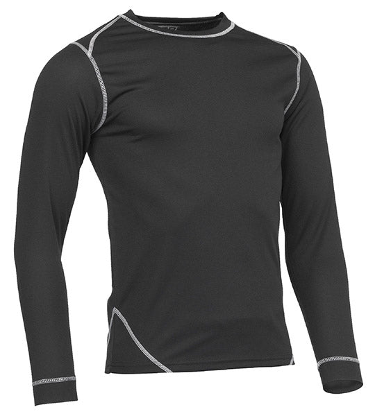 Jcb Workwear Jcb Workwear Base Layer Top Long Sleeve - Black - Customisable Thermals