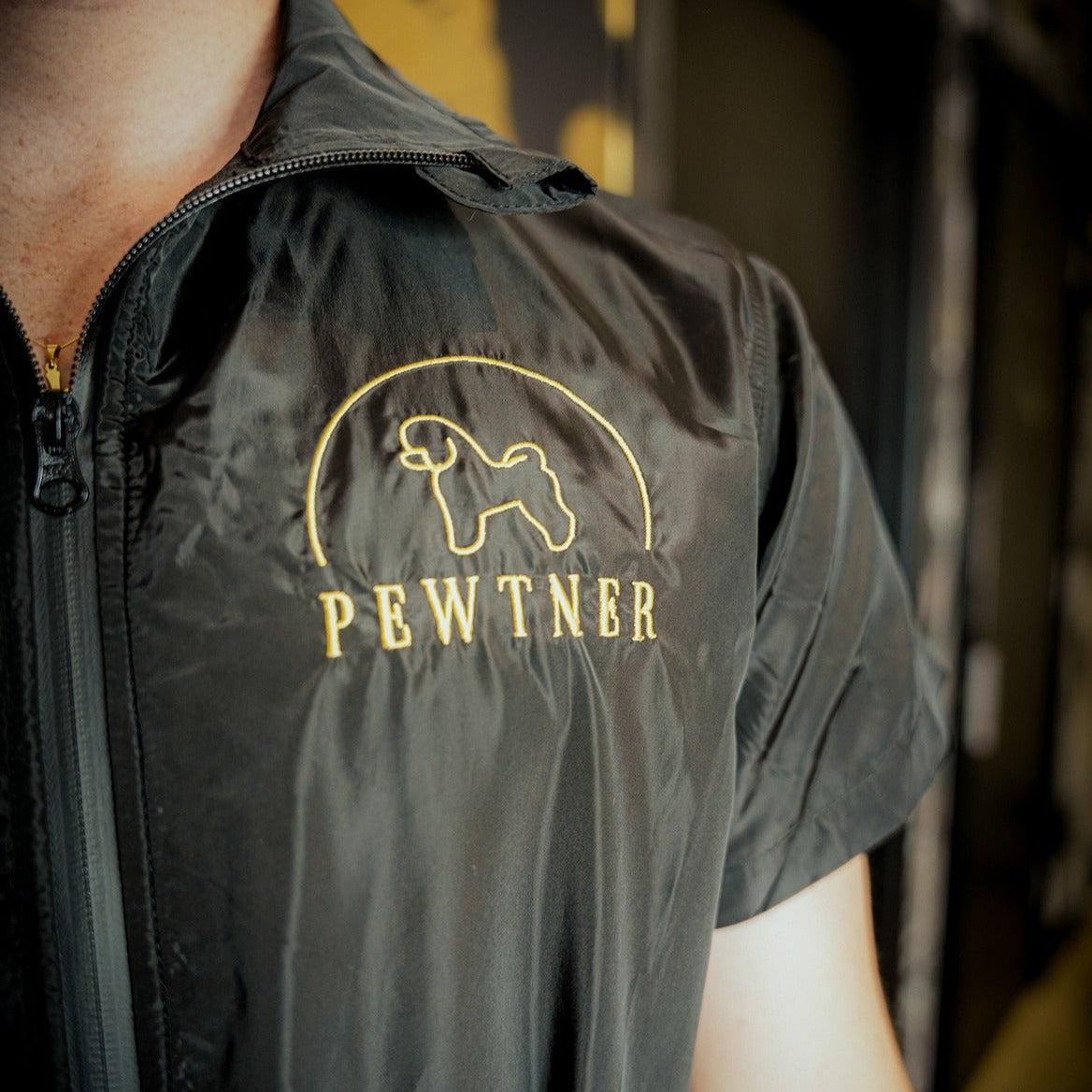 Pewtsuit Unisex - Dog Grooming Jumpsuit/ Overall - - Customisable Workwear